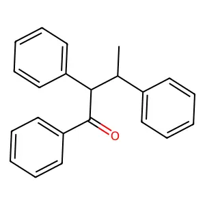 1,2,3-triphenylbutan-1-one structure