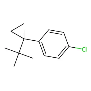 1-(1-tert-butylcyclopropyl)-4-chlorobenzene structure