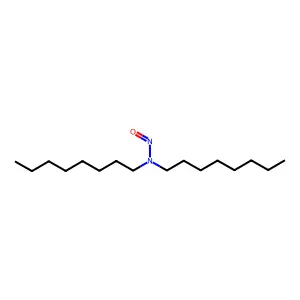 Dioctylnitrosoamine structure