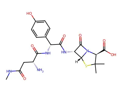 aspoxicillin structure