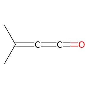 1,2-Butadienone, 3-methyl- structure