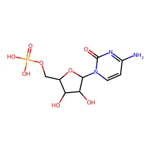 Compound C9H14N3O8P structure
