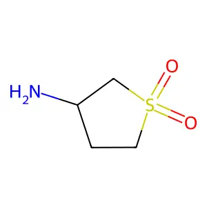 1,1-dioxothiolan-3-amine structure