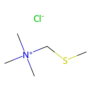 (Methylthiomethyl)trimethylammonium chloride structure
