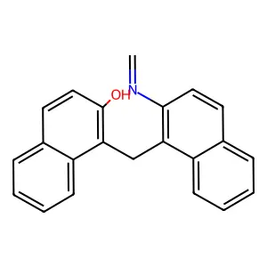 1-[[2-(methylideneamino)naphthalen-1-yl]methyl]naphthalen-2-ol structure