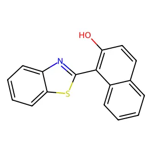 1-(1,3-benzothiazol-2-yl)naphthalen-2-ol structure