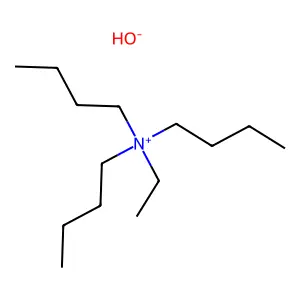 tributyl(ethyl)azanium hydroxide structure