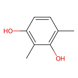 2,4-dimethylbenzene-1,3-diol structure