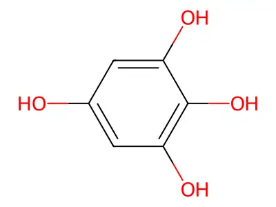 1,2,3,5-Benzenetetrol structure
