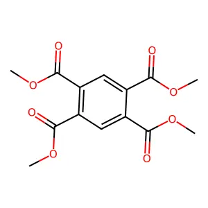 Tetramethyl pyromellitate structure