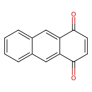 1,4-Anthraquinone structure