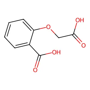 Compound C9H8O5 structure