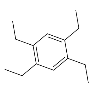 1,2,4,5-Tetraethylbenzene structure