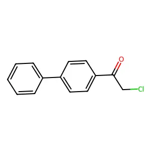 2-Chloro-4'-phenylacetophenone structure