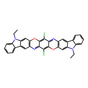 Compound C34H22Cl2N4O2 structure