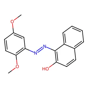 1-[(2,5-dimethoxyphenyl)diazenyl]naphthalen-2-ol structure