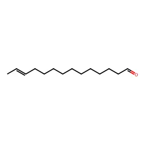 12-Tetradecenal structure