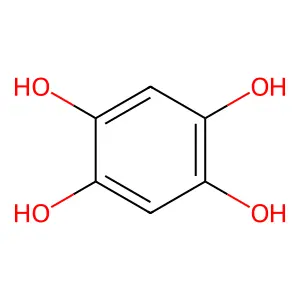 1,2,4,5-Benzenetetrol structure