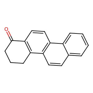 1,2,3,4-Tetrahydrochrysene-1-one structure