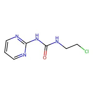 1-(2-chloroethyl)-3-pyrimidin-2-ylurea structure