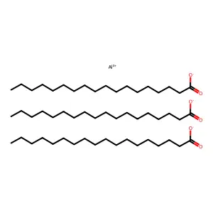 Aluminum stearate structure