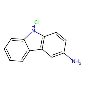 9H-carbazol-3-ylazanium chloride structure