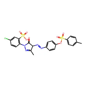 Compound C23H19ClN4O7S2 structure
