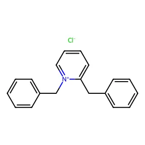 1,2-dibenzylpyridin-1-ium chloride structure
