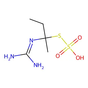 Compound C5H13N3O3S2 structure