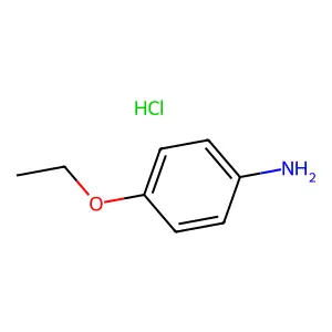 4-Ethoxyaniline hydrochloride structure