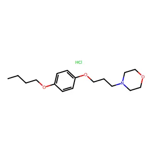 Pramoxine hydrochloride structure