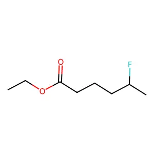 Ethyl 5-fluorohexanoate structure