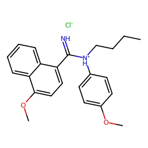 Compound C23H27ClN2O2 structure
