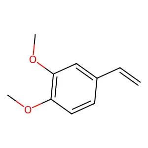 3,4-Dimethoxystyrene structure