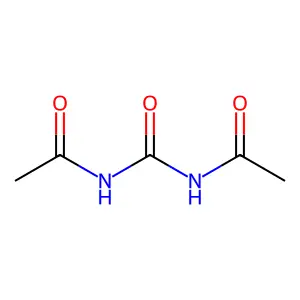 N-(acetylcarbamoyl)acetamide structure