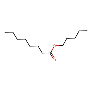 Pentyl octanoate structure