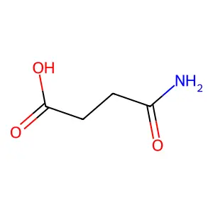 SUCCINAMIC ACID structure