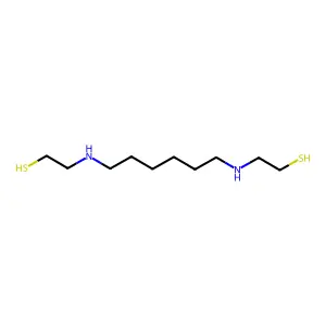 Compound C10H24N2S2 structure