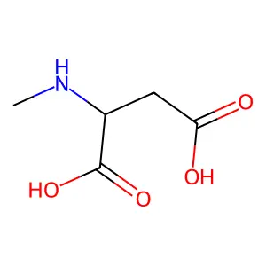 N-methyl-D-aspartic acid structure