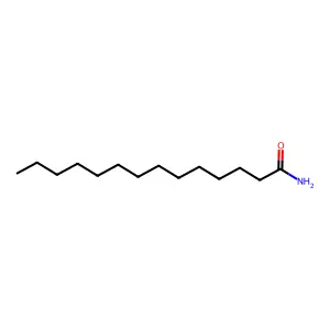 Tetradecanamide structure