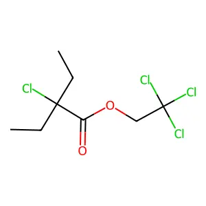 Compound C8H12Cl4O2 structure