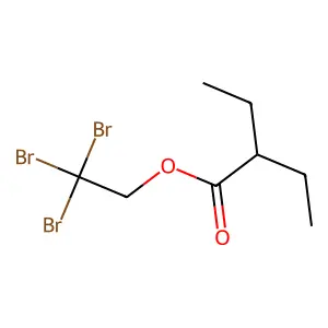 Tribromoethyl 2-ethylbutyrate structure