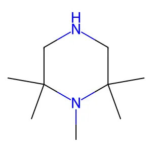 1,2,2,6,6-Pentamethylpiperazine structure