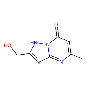 [1,2,4]Triazolo[1,5-a]pyrimidin-7(1H)-one, 2-(hydroxymethyl)-5-methyl- structure