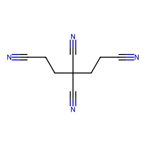 1,3,3,5-Pentanetetracarbonitrile structure
