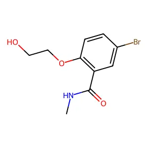 Compound C10H12BrNO3 structure