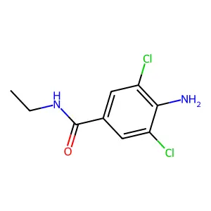 N-Ethyl-4-amino-3,5-dichlorobenzamide structure