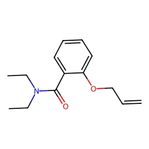 N,N-diethyl-2-prop-2-enoxybenzamide structure