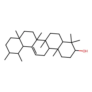 alpha-Amyrin structure