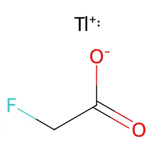 Thallium (I) fluoroacatate structure